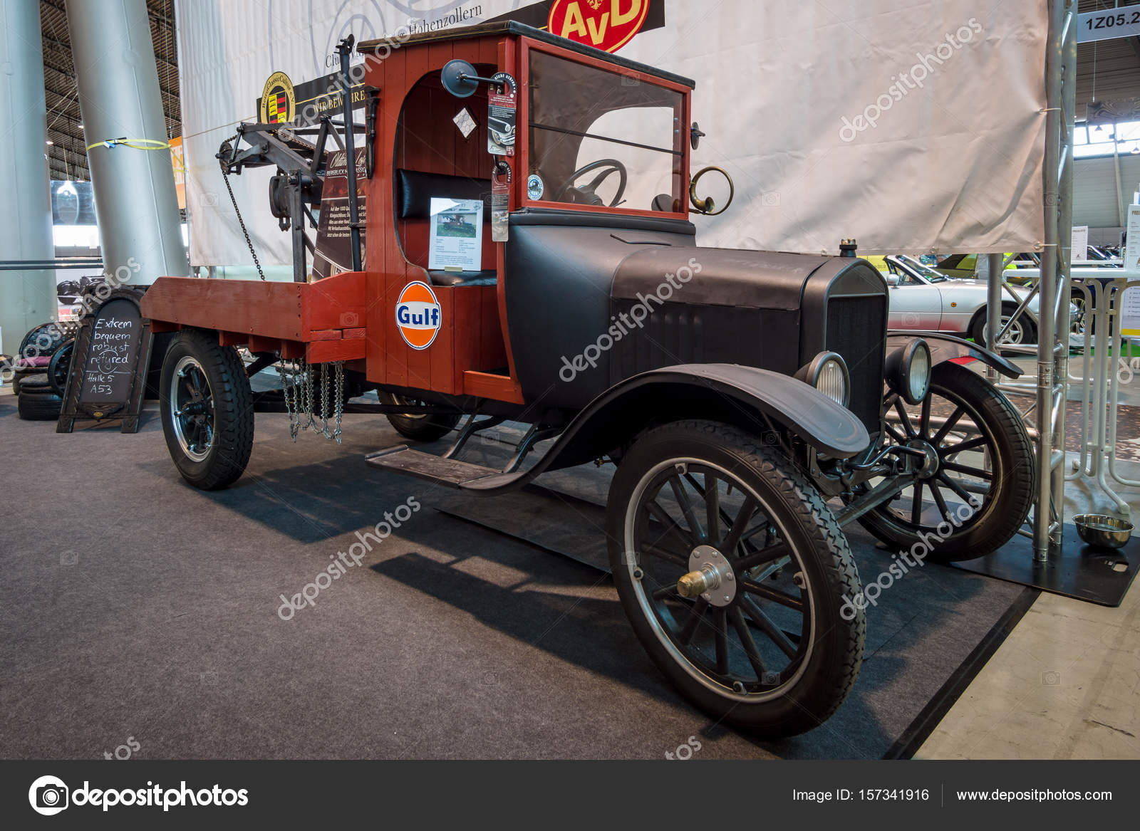 Automobile Tow Truck Based On The Ford Model Tt 1924
