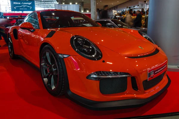 스포츠카 포 르 쉐 991/911 Gt3 Rs, 2017. — 스톡 사진