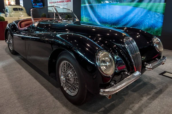 Sports car Jaguar XK120 SE OTS "Barris", 1954. — Stock Photo, Image