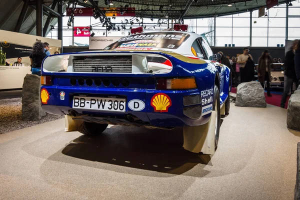 Sport autó Porsche 959 Párizs-Dakar, 1986.. — Stock Fotó