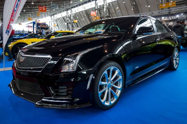 Entry-level luxury car Cadillac ATS-V, 2016. — Stock Photo, Image