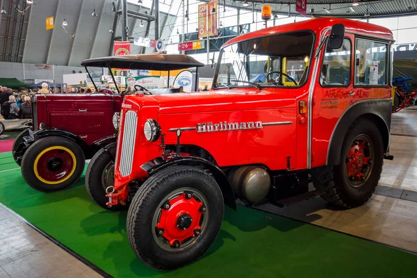 Tractor unit Huerlimann D800 Industrie, 1968. — Stock Photo, Image