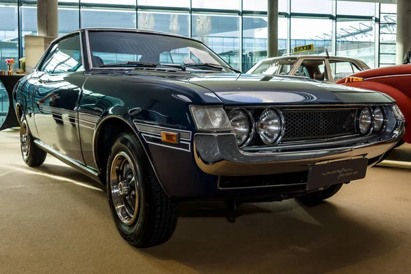 Sports car Toyota Celica Coupe 1600 GT, 1974. — Stock Photo, Image