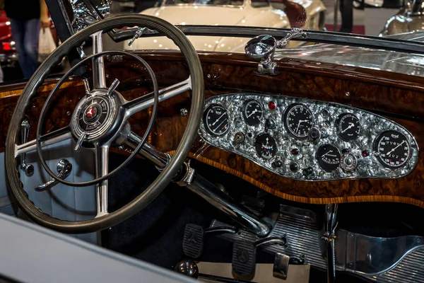 Interieur van de Mercedes-Benz 770k (W150), 1931. — Stockfoto