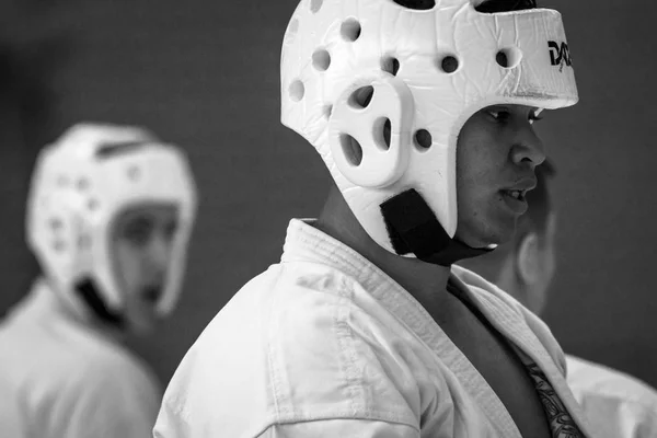 Championnat d'Europe Kyokushin Union mondiale (KWU) pour les enfants et les jeunes, 2017. Berlin, Allemagne — Photo