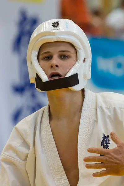 Championnat d'Europe Kyokushin Union mondiale (KWU) pour les enfants et les jeunes. Berlin, Allemagne 2017 — Photo