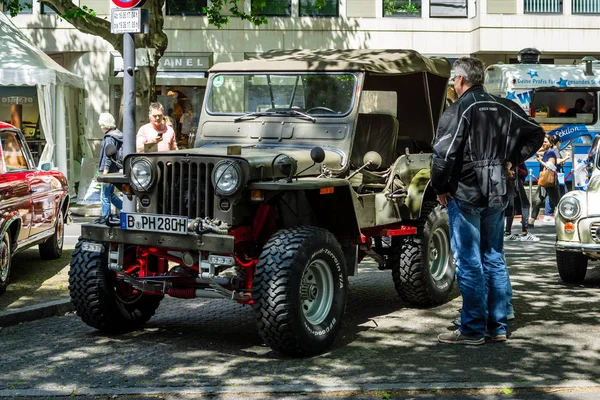 Militaire lichte bedrijfsvoertuigen Willys Mb. — Stockfoto