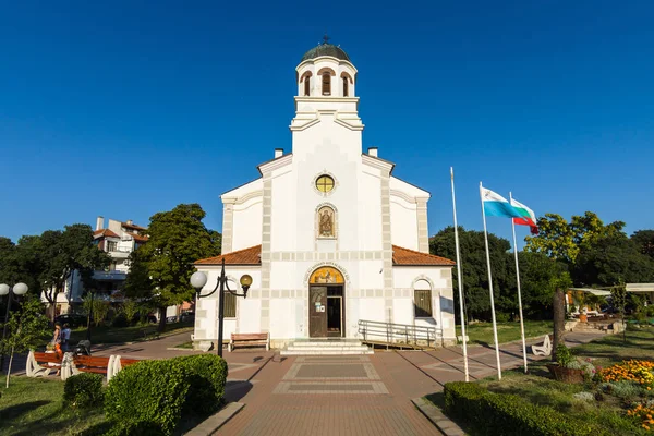 Födelsekyrkan Theotokos kyrka. Gamla staden Pomorie. — Stockfoto