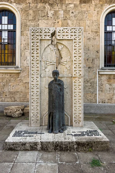 Monumento a las víctimas del genocidio armenio en 1915 . — Foto de Stock