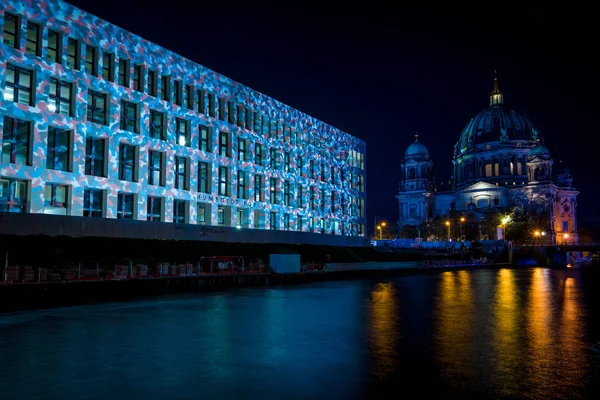 Berlin Października 2017 Palace Berlin Berliner Schloss Berliner Dom Katedra — Zdjęcie stockowe