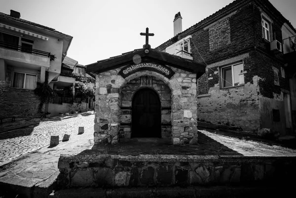 Sozopol Bulgaria Agosto 2017 Cappella San Costantino Magno Sant Elena — Foto Stock