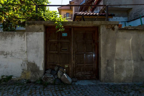 Sozopol Bulgarije Augustus 2017 Smalle Straatjes Van Een Oude Badplaats — Stockfoto