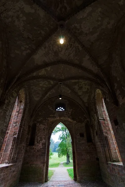 Chorin Allemagne Octobre 2017 Une Ancienne Partie Non Restaurée Abbaye — Photo