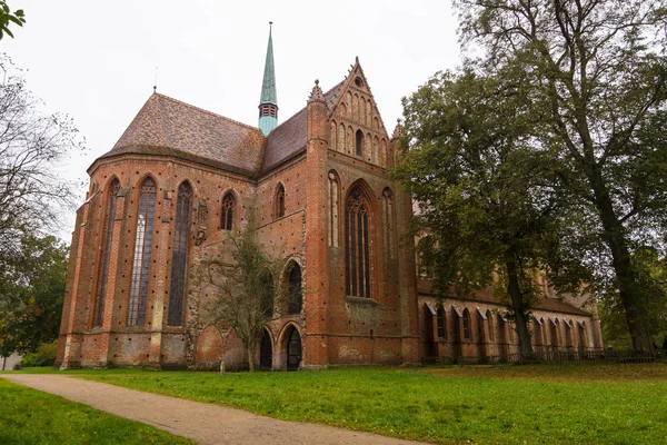 Chorin Abbey Voormalige Cisterciënzerabdij Buurt Van Deelstaat Brandenburg Maakt Deel — Stockfoto