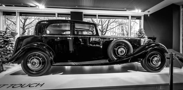 Berlin 2017 December Bemutatóterem Luxusautó Rolls Royce Phantom Kontinentális Park — Stock Fotó