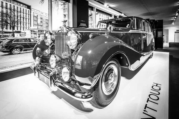 Berlin Dezember 2017 Showroom Luxusauto Rollt Royce Phantom Sedanca Ville — Stockfoto