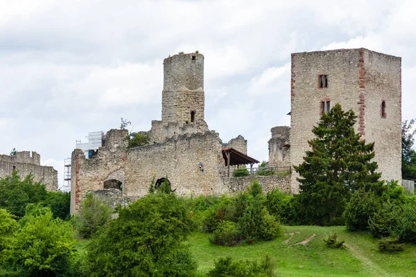 Las Ruinas Del Castillo Brandeburgo Cerca Aldea Lauchroeden Distrito Gerstungen — Foto de Stock