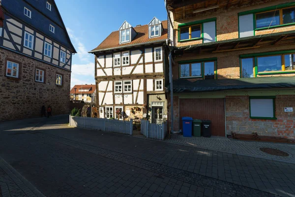 ノイシュタット ヘッセン州 ドイツ 2018 典型的なアーキテクチャおよび古い町で建物 — ストック写真