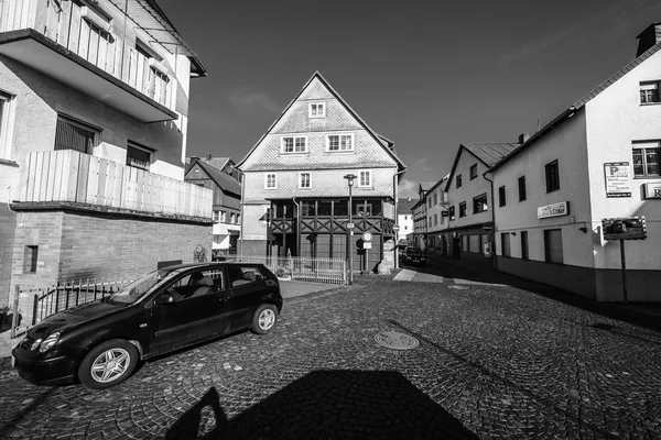 Neustadt Hessen Deutschland Februar 2018 Typische Architektur Und Gebäude Fachwerk — Stockfoto