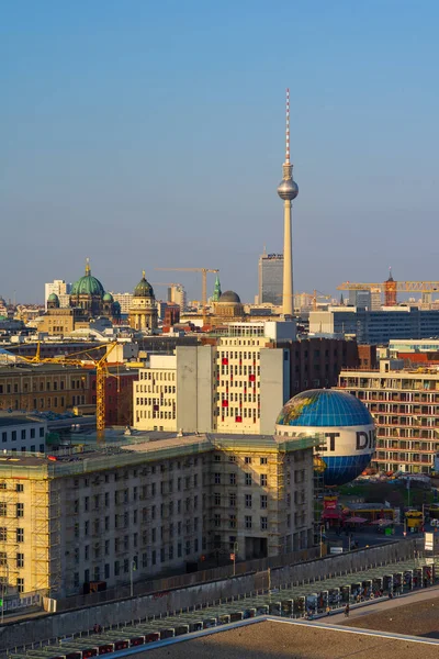 Berlín Německo Dubna 2018 Ptačího Pohled Historické Čtvrti Centru Berlína — Stock fotografie