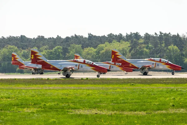 Berlin Germany April 2018 Advanced Jet Trainer Casa 101 Aviojet — Stock Photo, Image