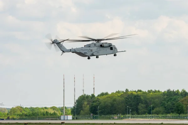 Berlin Tyskland April 2018 Den Tunga Lyft Last Helikoptern Sikorsky — Stockfoto