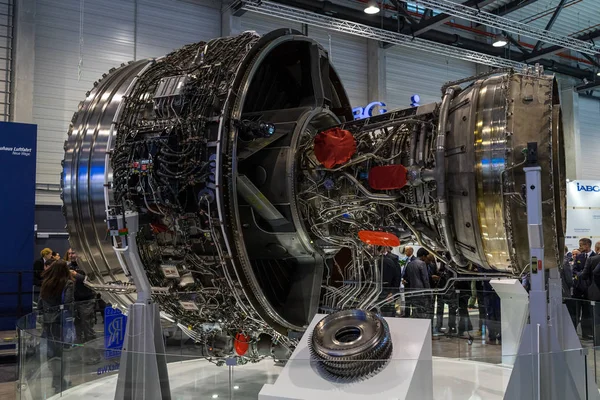 Berlino Germania Aprile 2018 Motori Reazione Turbofan Rolls Royce Trent — Foto Stock