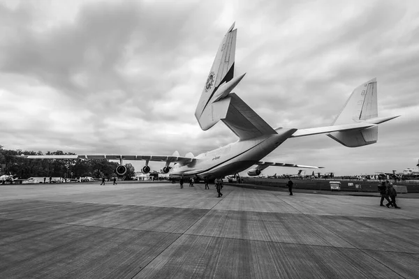 Berlin Duitsland April 2018 Strategische Airlifter Antonov 225 Mriya Door — Stockfoto