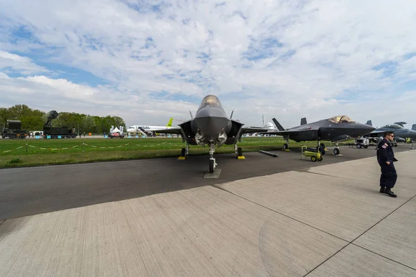 Berlin Germany April 2018 Stealth Multirole Fighter Lockheed Martin Lightning — Stock Photo, Image