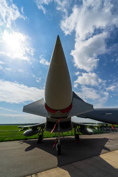 Berlin Allemagne Avril 2018 Combattant Multirôle Eurofighter Typhon Armée Air — Photo