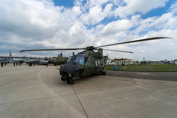 Berlin Germany April 2018 Medium Utility Military Helicopter Nhindustries Nh90 — Stock Photo, Image