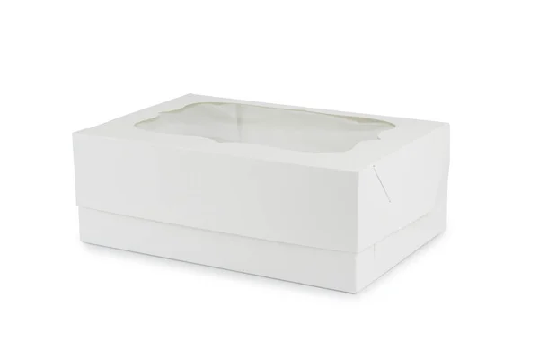 Картонная коробка для кексов — стоковое фото