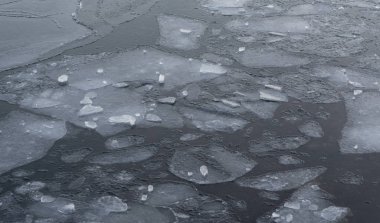 Dondurulmuş Deniz Manzaralı. 