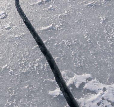 Donmuş ses görünümü.