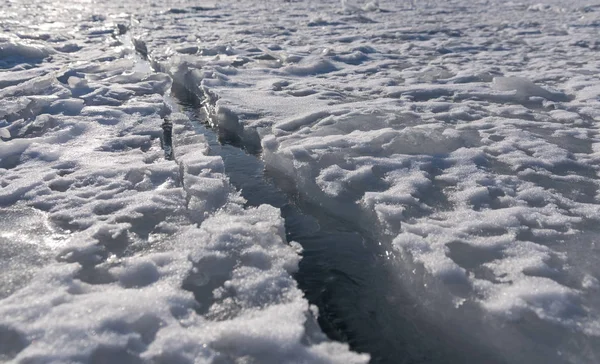 Frozen ses vista . — Foto de Stock