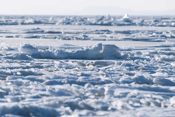 Vistas al mar congeladas . — Foto de Stock