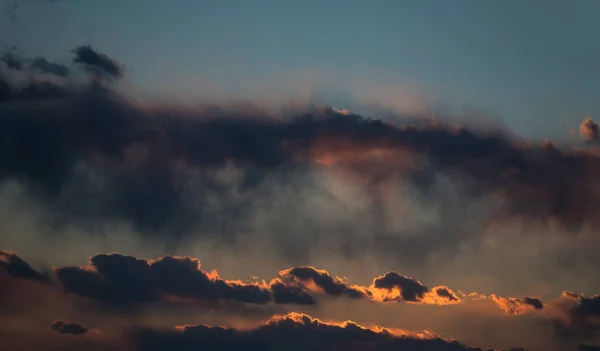 Dramatic sky. Sunset. — Stock Photo, Image
