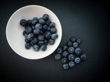 Doğal görünümlü yaban mersini.