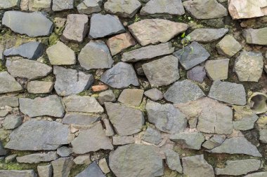 Eski ve bozuk duvar.