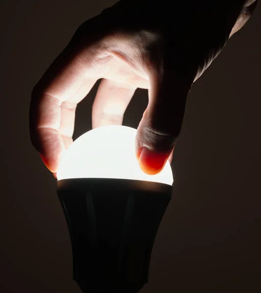 Die LED-Lampe. — Stockfoto