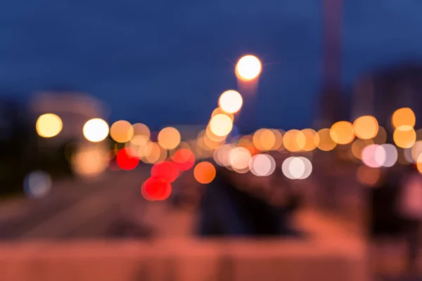 Hintergrund Stadtbeleuchtung. — Stockfoto