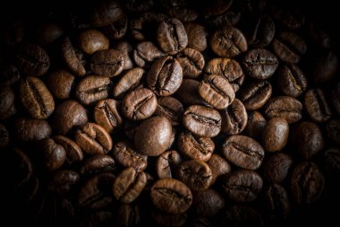 Kavrulmuş kahve çekirdeği..