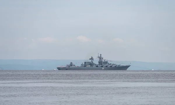 Dia da Marinha na Rússia . — Fotografia de Stock