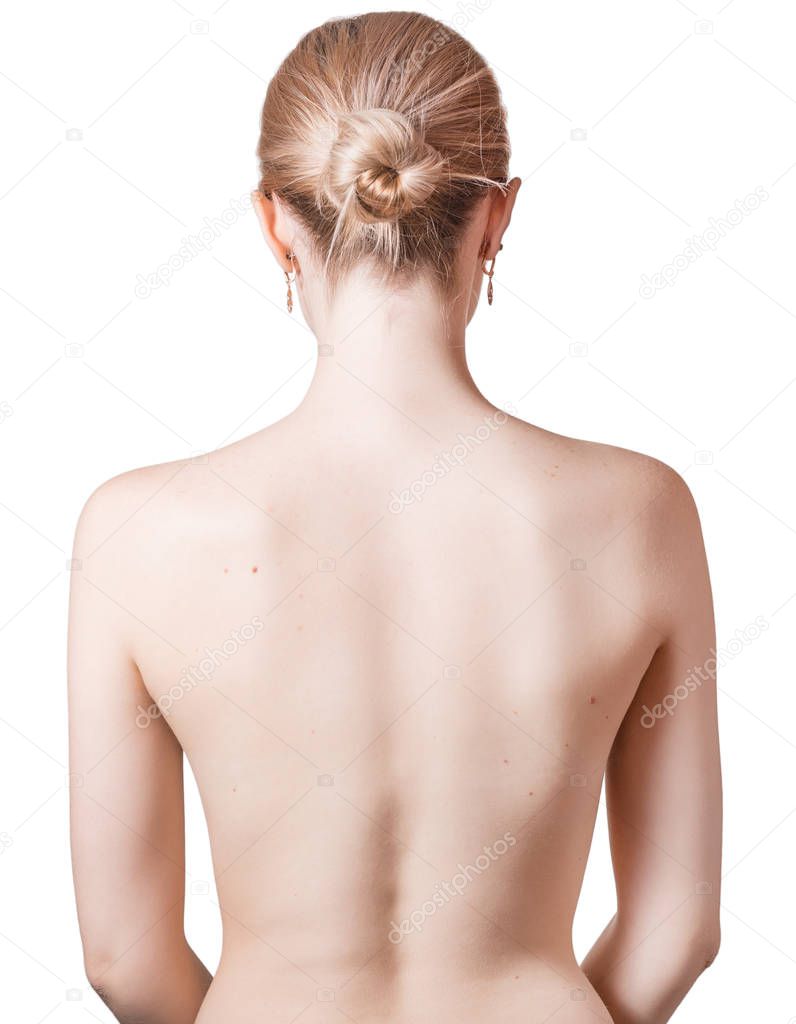 Woman from the back.