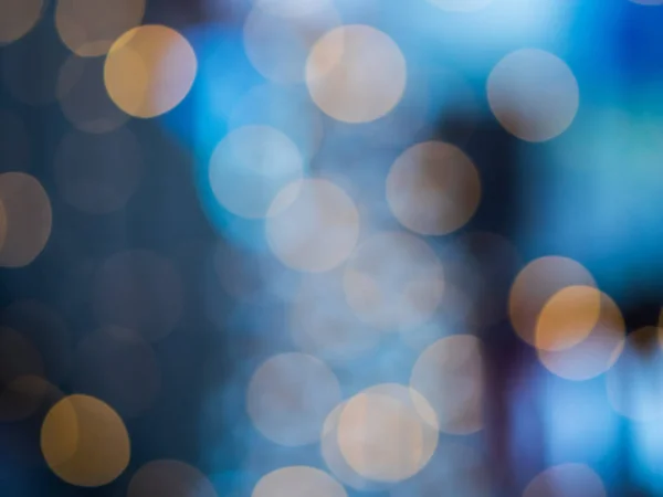 Sfondo Bokeh Colorato Luci Natale — Foto Stock