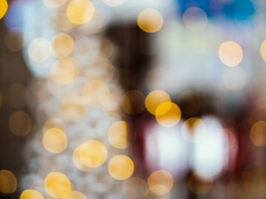 Renkli bokeh arka plan - Noel ışıkları.