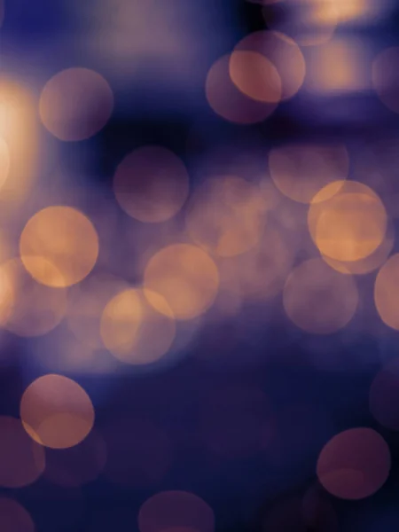 Kleurrijke Bokeh Achtergrond Kerstverlichting — Stockfoto