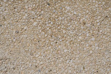 Küçük taş duvarla. Sorunsuz doku.