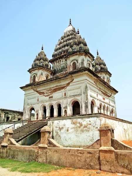 Shiva-Bhubaneswar-templo, Puthia, Bangladesh — Foto de Stock