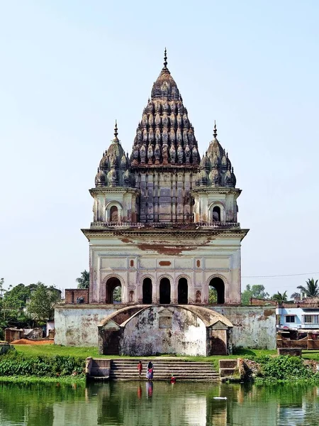 Bhuvanéšvaru Shiva-Temple, Puthia, Bangladéš — Stock fotografie